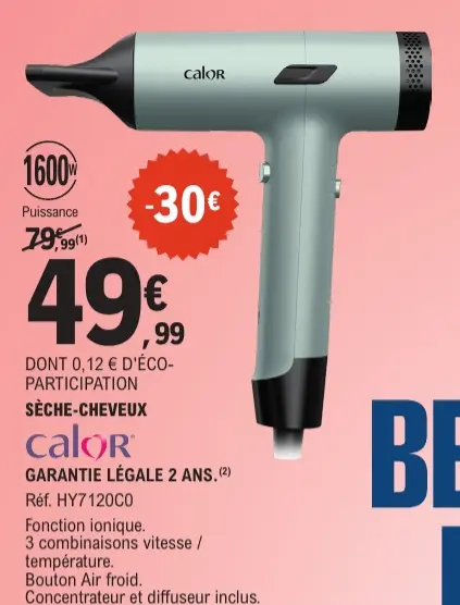 Promotie: Sèche-cheveux