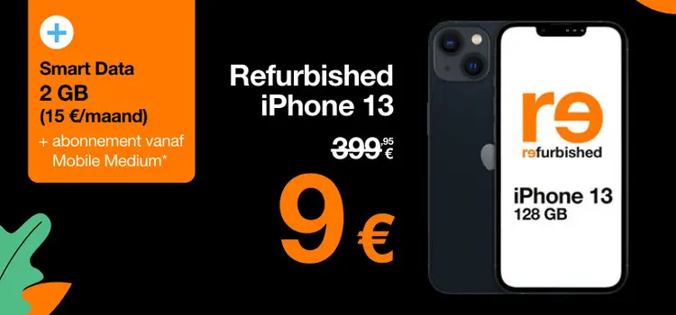 Promotie: Refurbished iPhone 13
