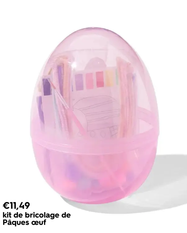 Offre: kit de bricolage de Pâques œuf