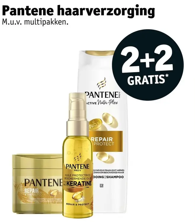 Promotie: Pantene haarverzorging