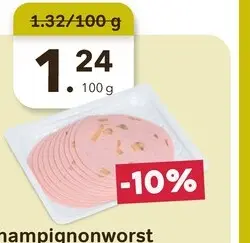 Promotie: Champignonworst