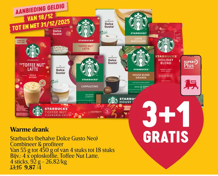 Promotie: Warme drank