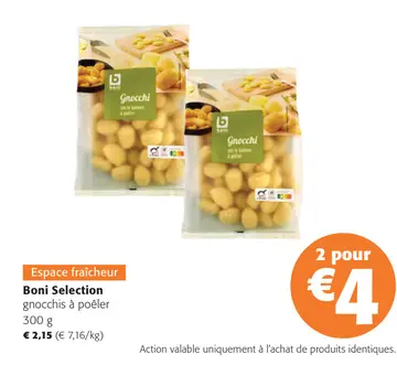Offre: Boni Selection gnocchis à poêler