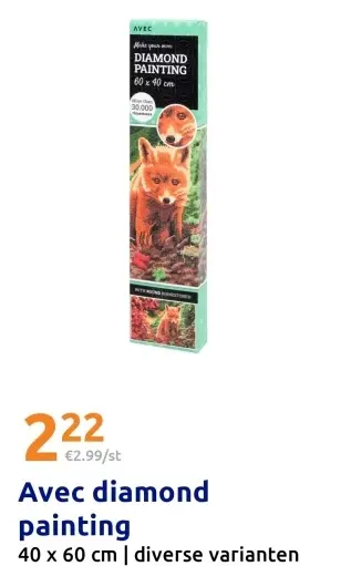 Aanbieding: Avec diamond painting