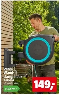 Aanbieding: Wand-slangenbox RollUp M/L