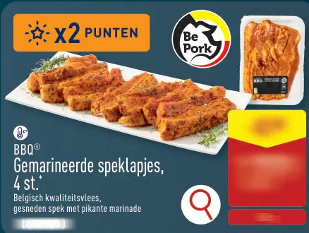 Promotie: Gemarineerde speklapjes