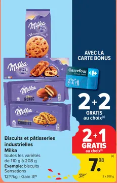 Offre: Biscuits et pâtisseries industrielles