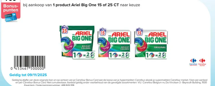 Aanbieding: Ariel Big One