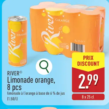 Offre: Limonade orange