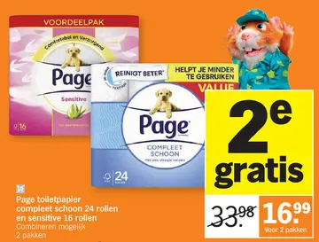 Aanbieding: Page toiletpapier
