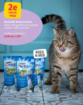 Aanbieding: Dentalife kattensnacks