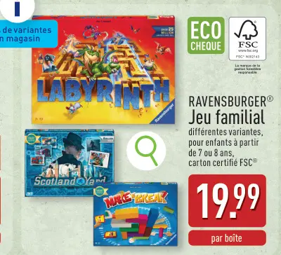 Offre: Jeu familial