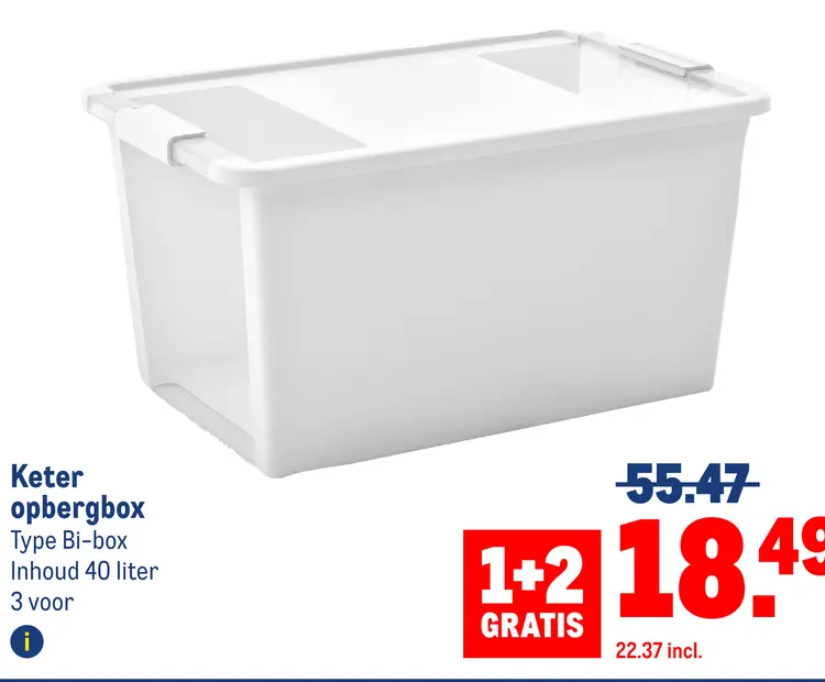 Aanbieding: opbergbox