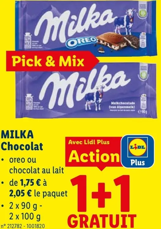 Offre: Chocolat