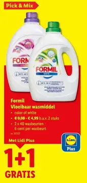 Aanbieding: Formil Vloeibaar wasmiddel