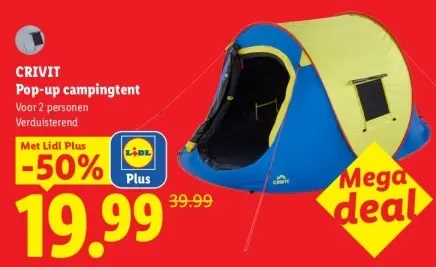 Aanbieding: Pop-up campingtent