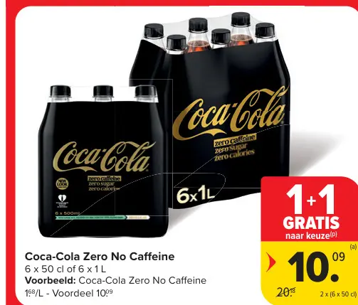Promotie: Zero No Caffeine