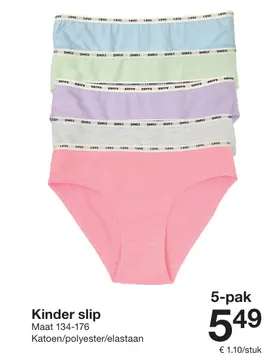 Aanbieding: Kinder slip