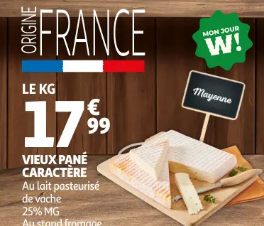 Offre: Vieux pané caractère