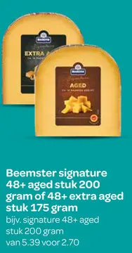 Aanbieding: Beemster signature 48+ aged stuk