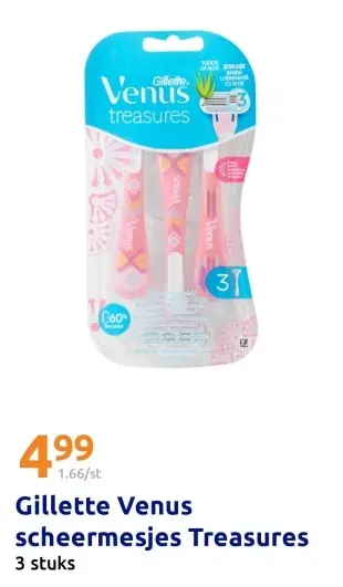 Aanbieding: Gillette Venus scheermesjes Treasures