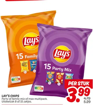 Aanbieding: LAY'S CHIPS