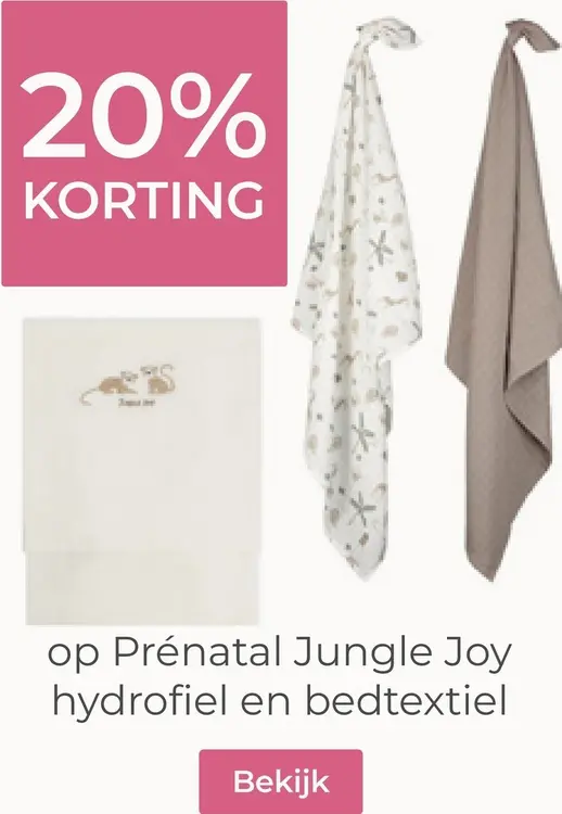 Aanbieding: Hydrofiel en bedtextiel