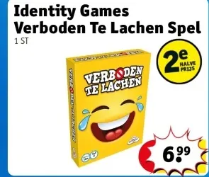 Aanbieding: Verboden Te Lachen Spel