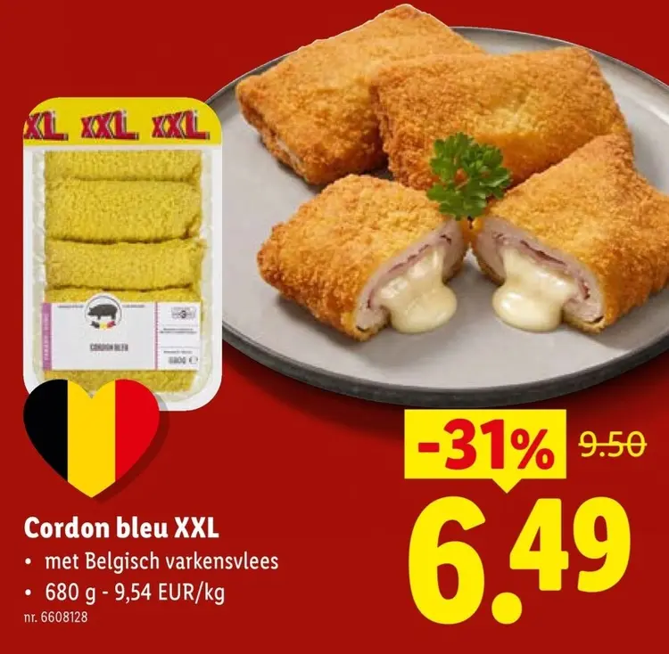 Promotie: Cordon bleu XXL