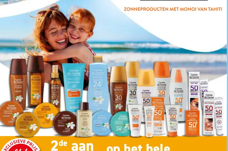 Promotie: Zonneproducten met monoi van tahiti