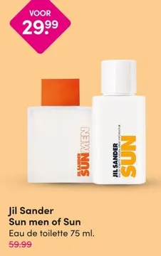 Aanbieding: Jil Sander Sun men of Sun