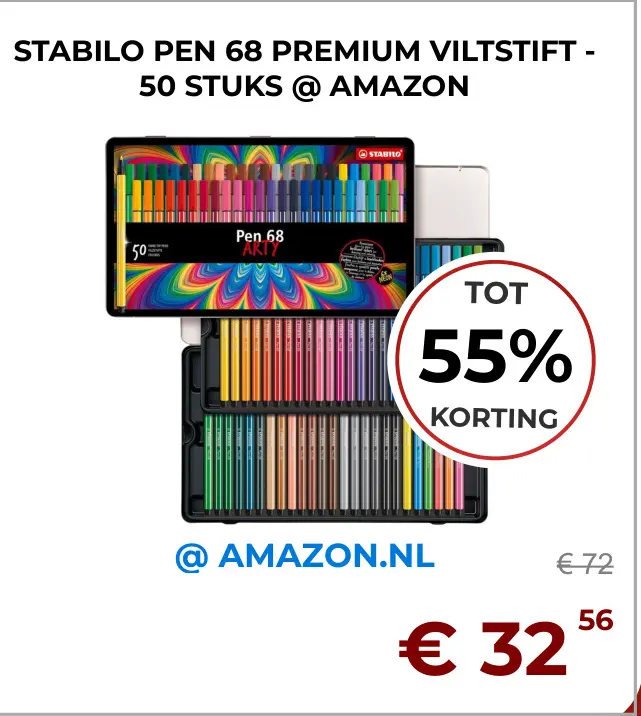 Aanbieding: Pen 68 premium viltstift