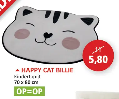 Promotie: Happy cat billie