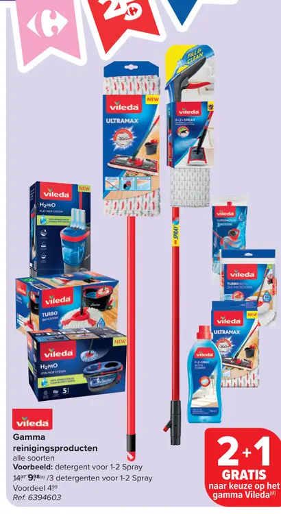 Aanbieding: reinigingsproducten