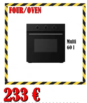 Offre: FOUR/OVEN