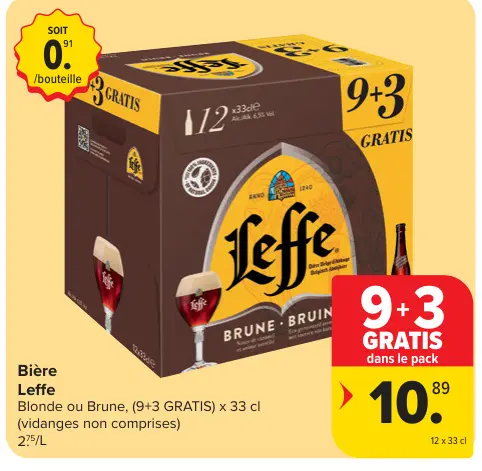 Offre: Bière Leffe