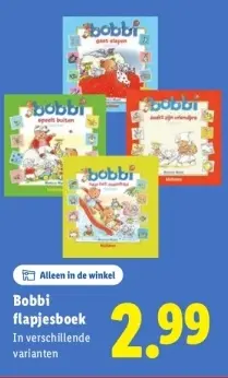 Aanbieding: Bobbi flapjesboek