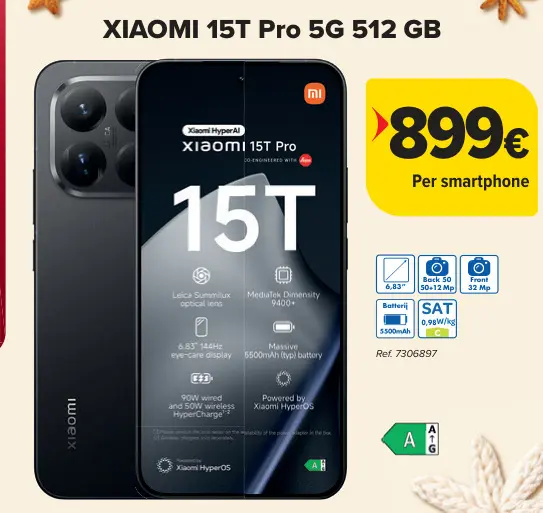 Aanbieding: XIAOMI 15T Pro 5G 512 GB