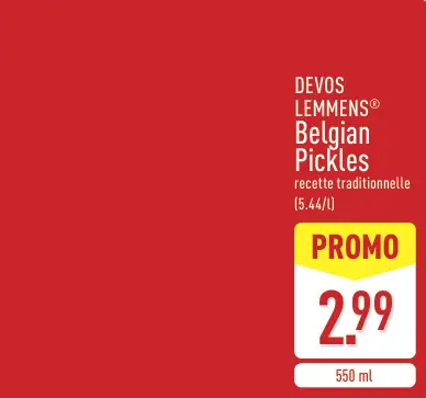 Offre: Belgian Pickles