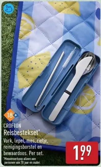 Aanbieding: Reisbestekset