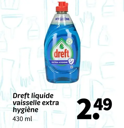 Offre: liquide vaisselle extra hygiène