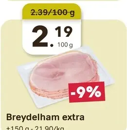 Promotie: Breydelham extra