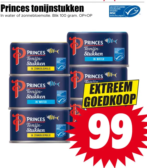 Aanbieding: Tonijnstukken