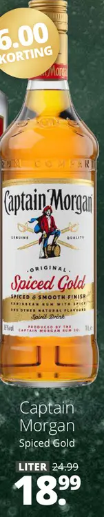 Aanbieding: Captain Morgan Spiced Gold
