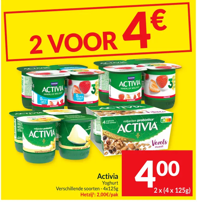 Promotie: Activia Yoghurt
