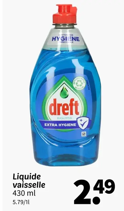 Offre: Liquide vaisselle