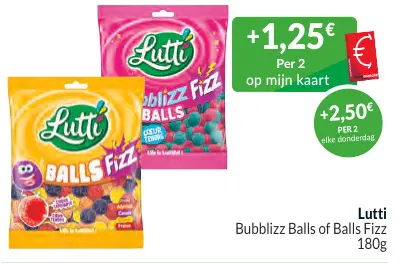 Promotie: Bubblizz Balls of Balls Fizz