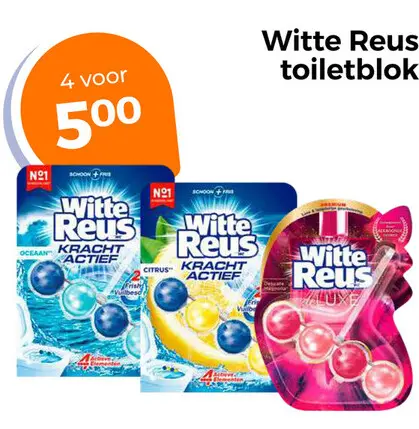 Aanbieding: Witte reus toiletblok
