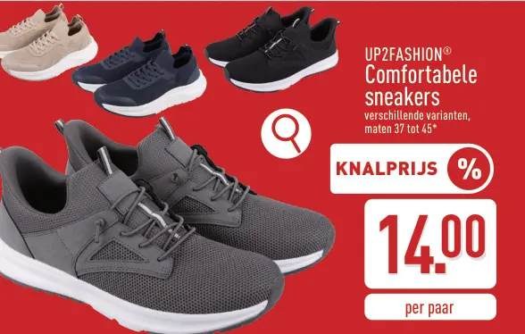 Promotie: Comfortabele sneakers