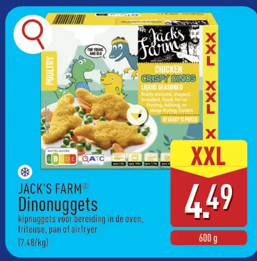 Promotie: Dinonuggets